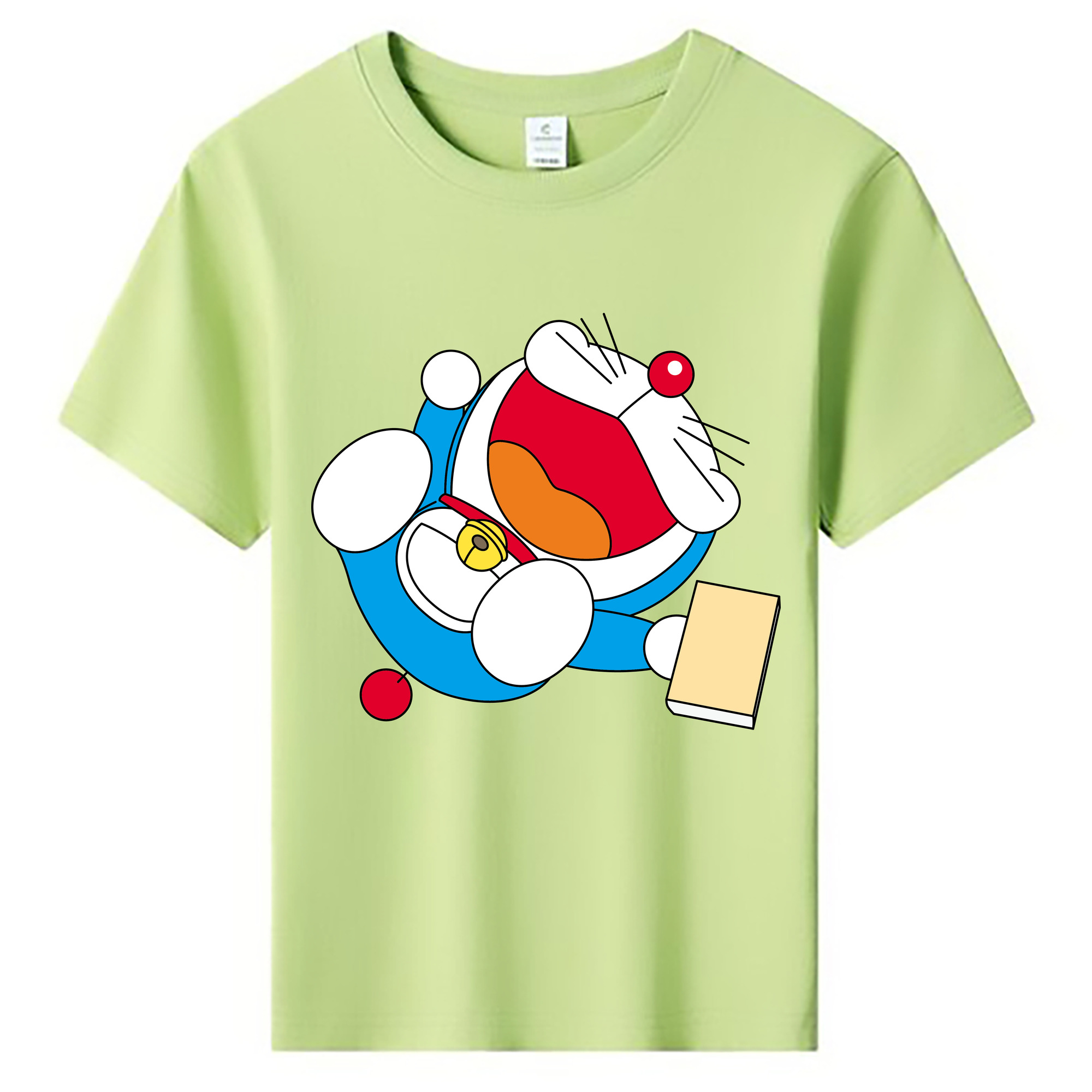 （画像用） ドラえもん Doraemon 綿100％キッズTシャツ（フロントプリント）